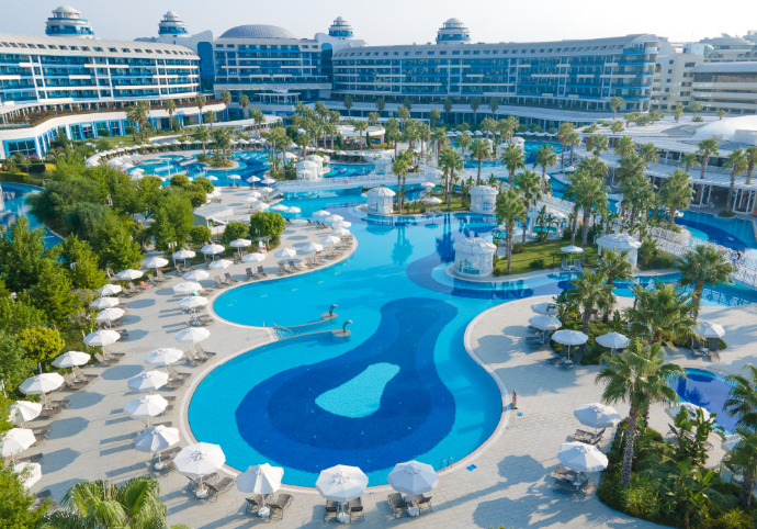 7 nights at the Sueno Deluxe, Belek in October Sueno Deluxe Hotel, Belek